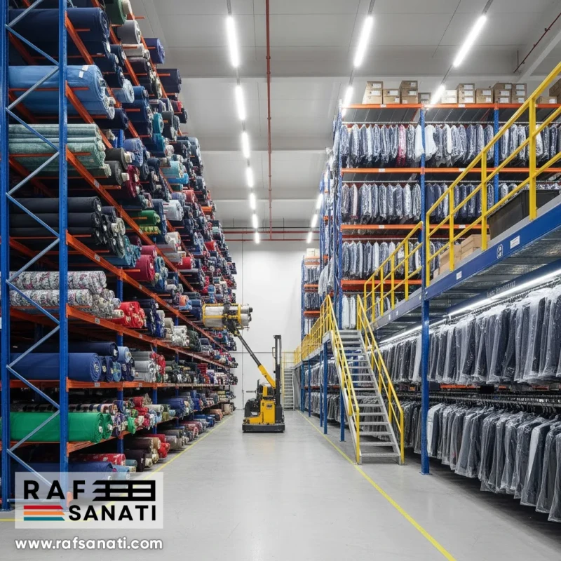 KUMAŞ DEPOSU RAF SİSTEMLERİ